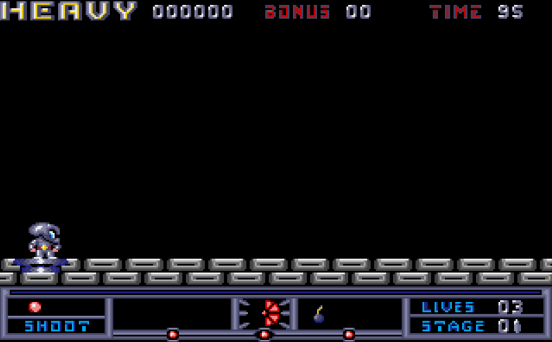 Hard 'n' Heavy - Atari ST game screenshot (1989) by reLINE